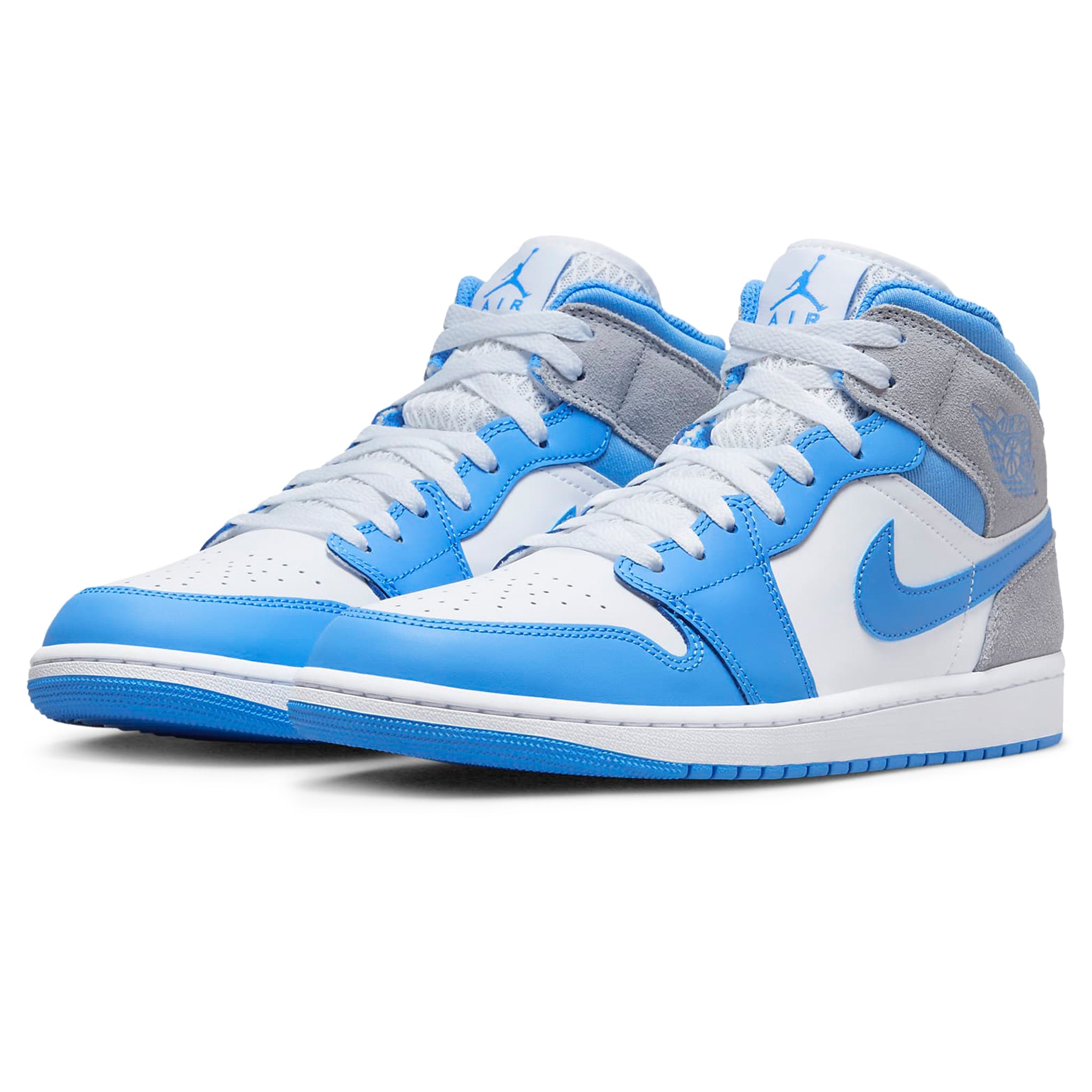 Air Jordan 1 Mid - University Blue Grey - Shop online