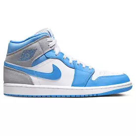 Air Jordan 1 Mid - University Blue Grey - Shop online