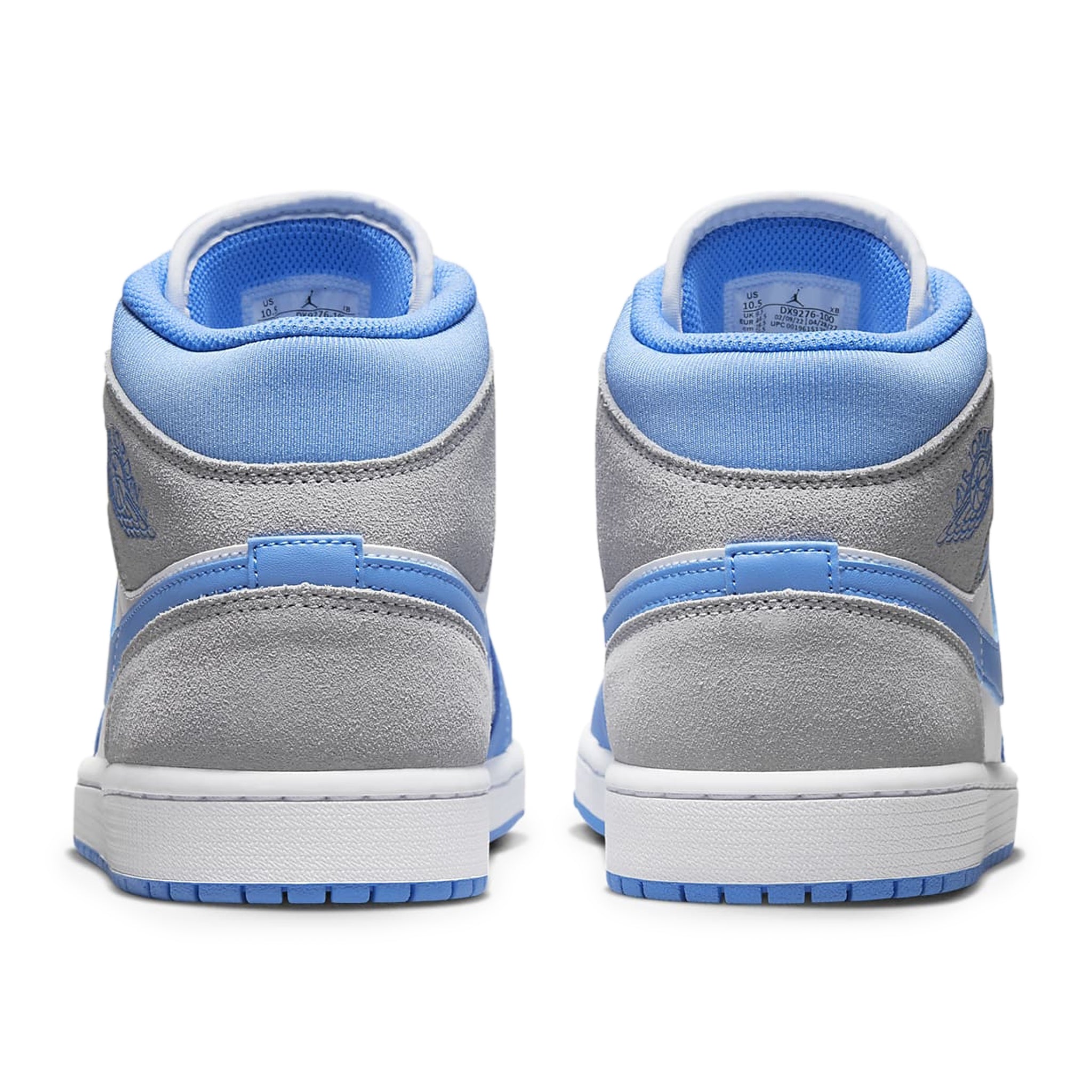 Air Jordan 1 Mid - University Blue Grey - Shop online