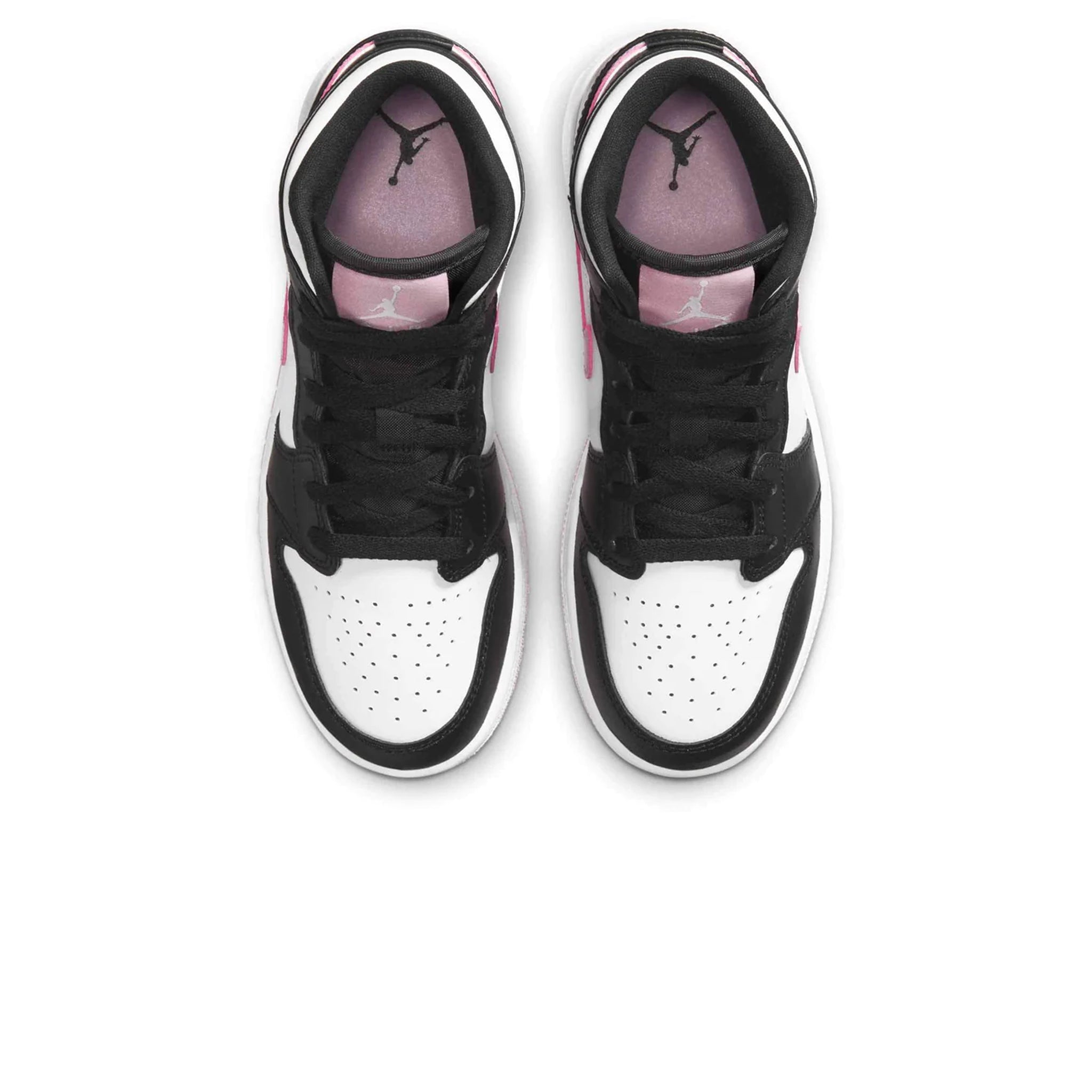 Air Jordan 1 Mid White Arctic Pink kids sneakers