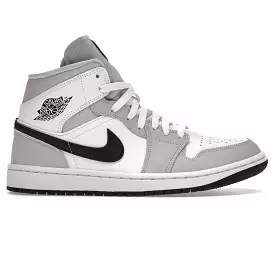 Air Jordan 1 Mid White Light Smoke Grey (W) - Buy now