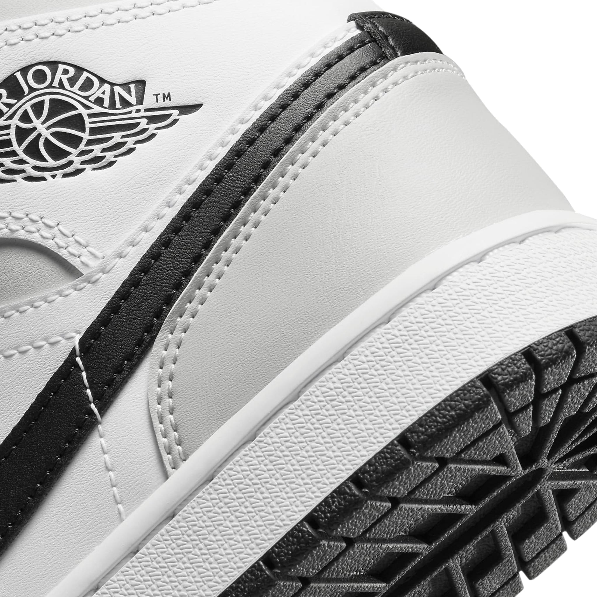 Air Jordan 1 Mid White Light Smoke Grey (W) - Buy now