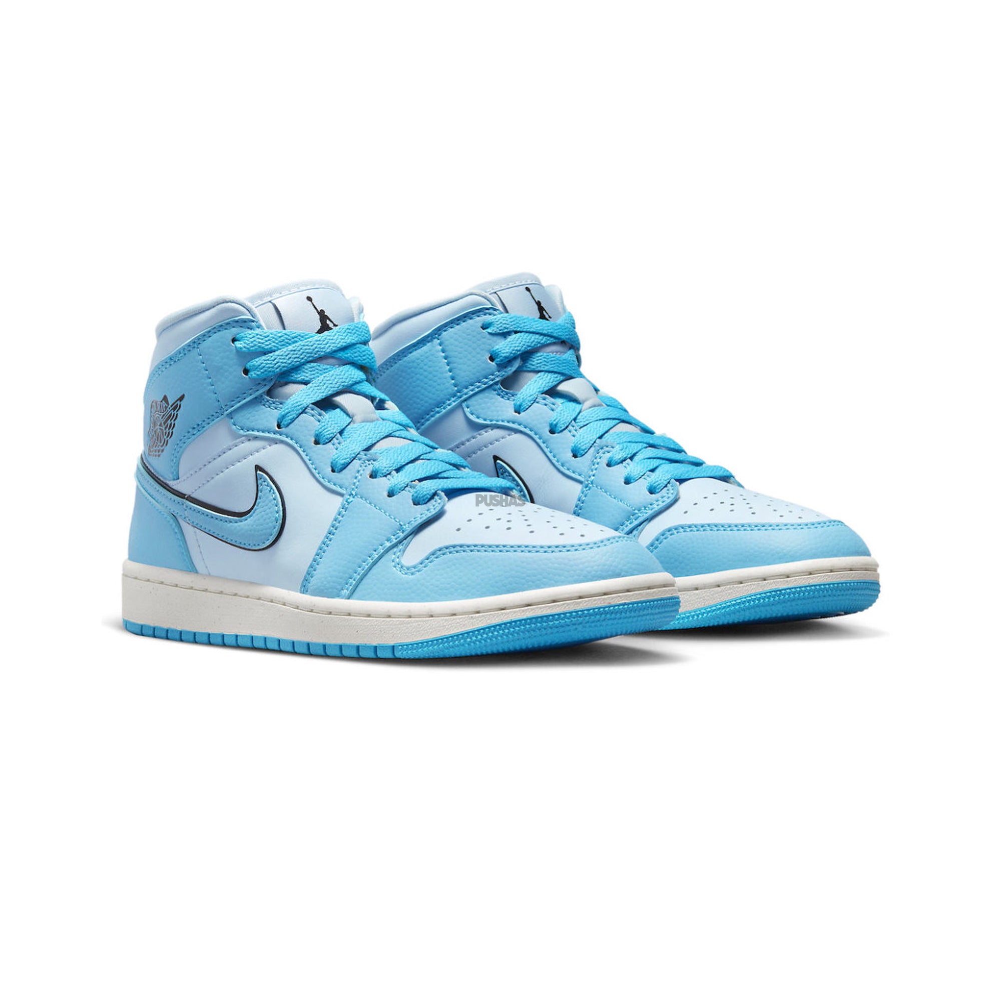 Air Jordan 1 Mid Women's University Ice Blue 2022 Air Jordan 1 Mid Ice Blue University Women 2022