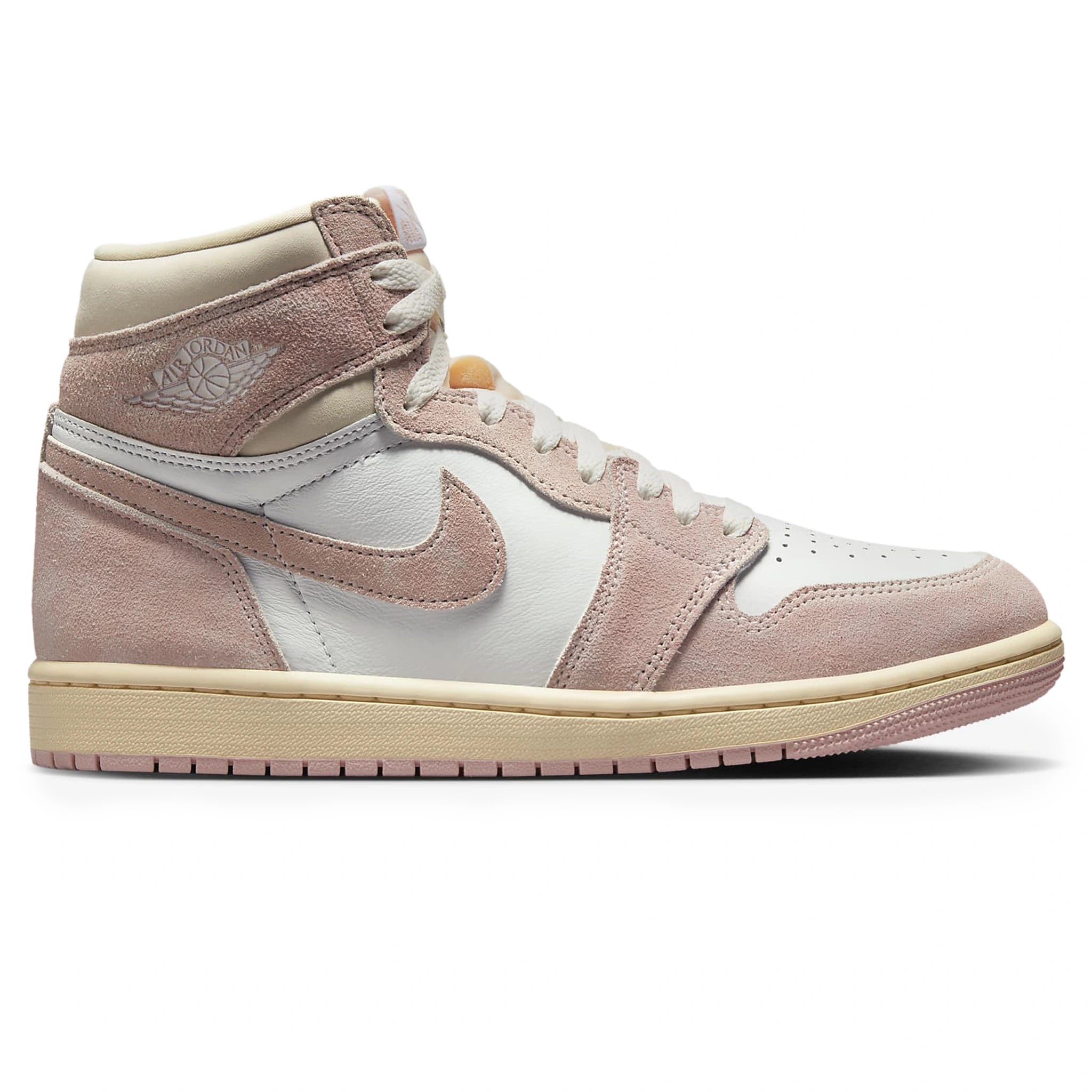 Air Jordan 1 Retro High OG Pink Sneakers (Women's)