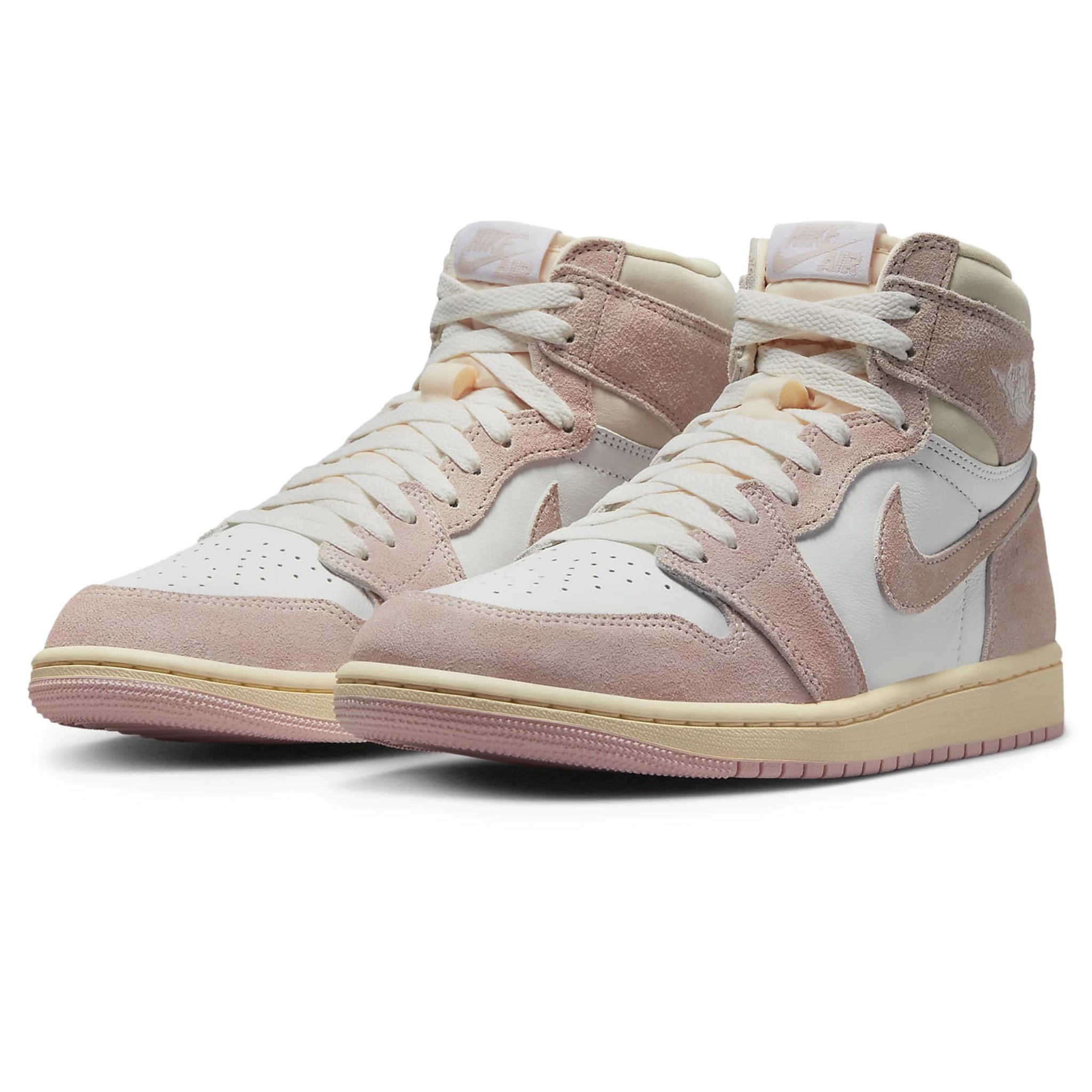 Air Jordan 1 Retro High OG Pink Sneakers (Women's)