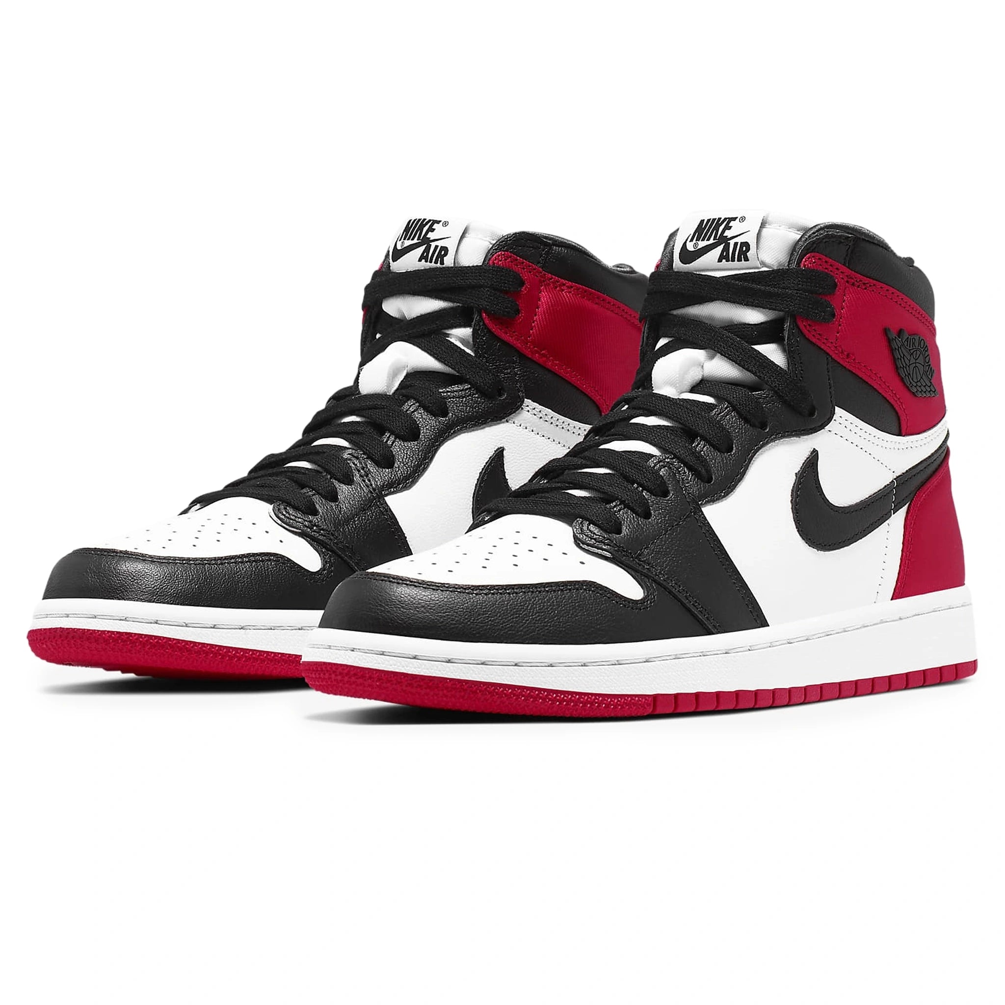 Air Jordan 1 Satin Black Toe Women's Retro High is available now.