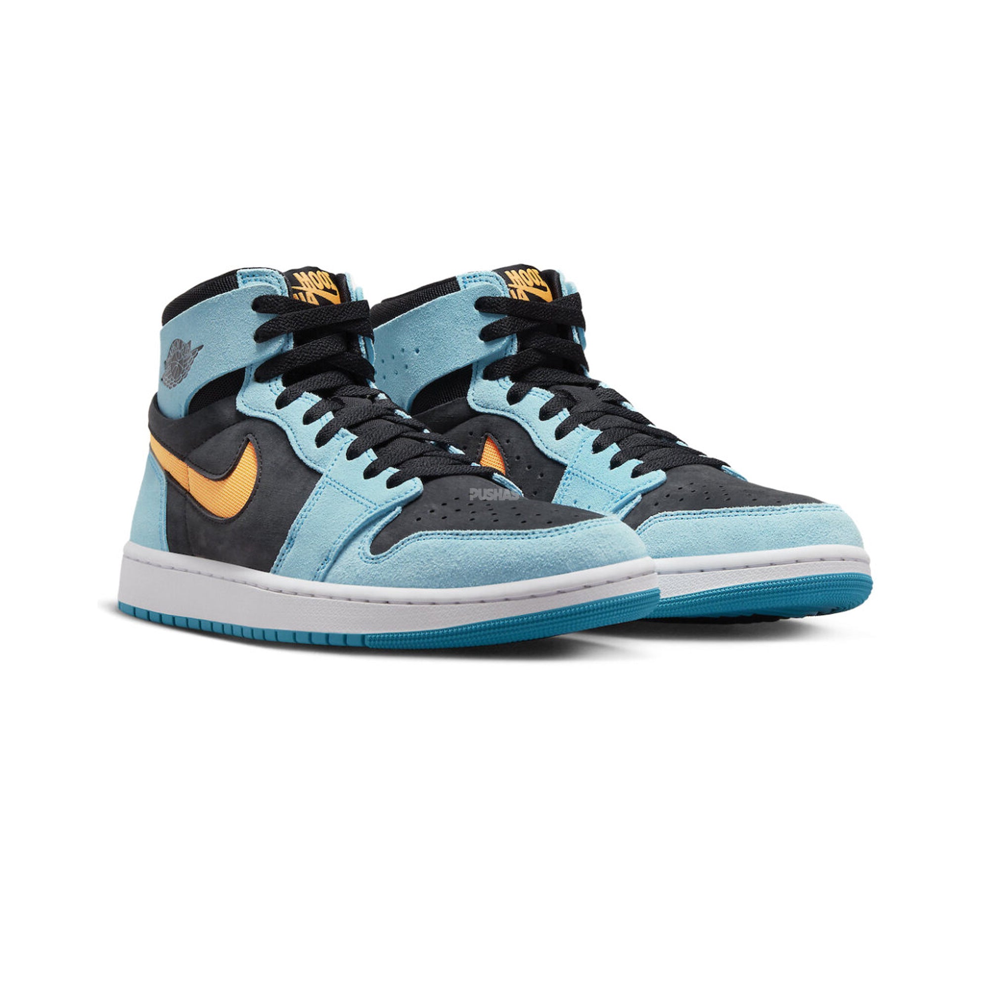 Air Jordan 1 Zoom CMFT 2 'Bleached Aqua Bright Citrus' 2023