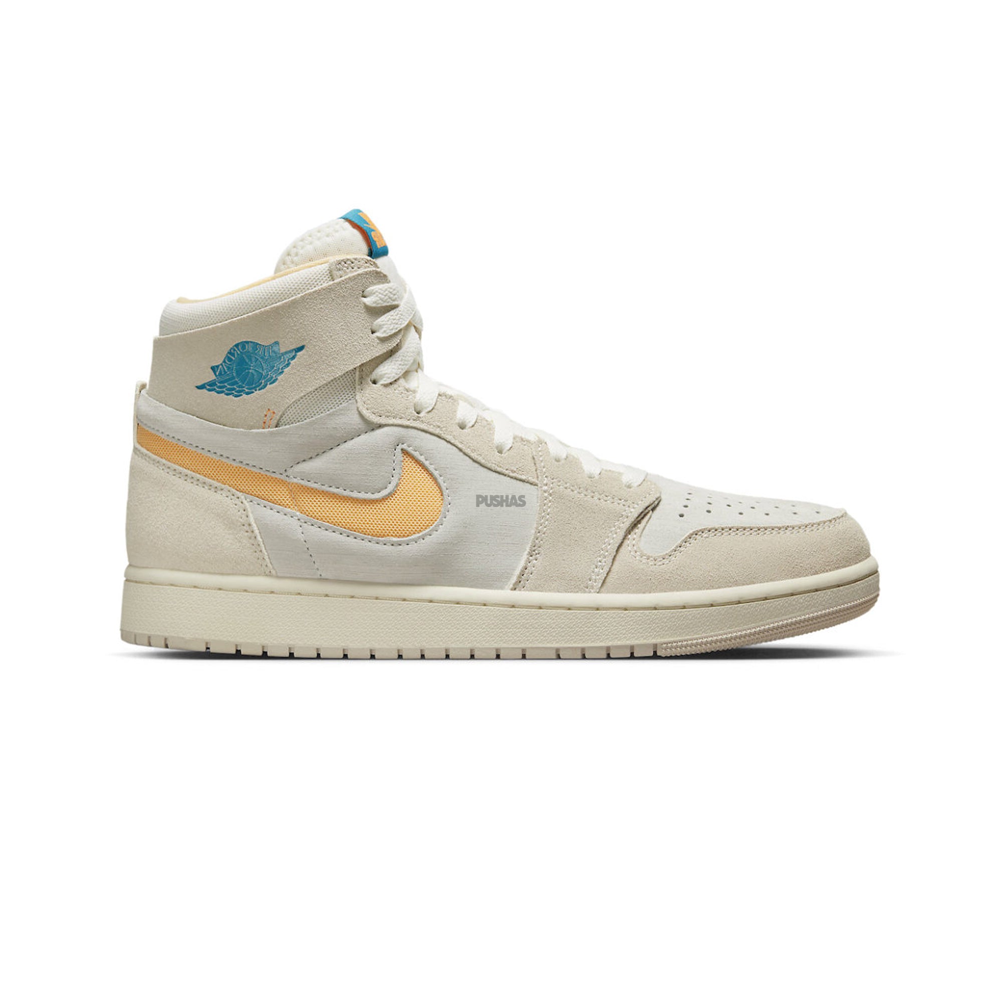 Air Jordan 1 Zoom CMFT 2 'Orewood Brown Bright Citrus Sail' 2023