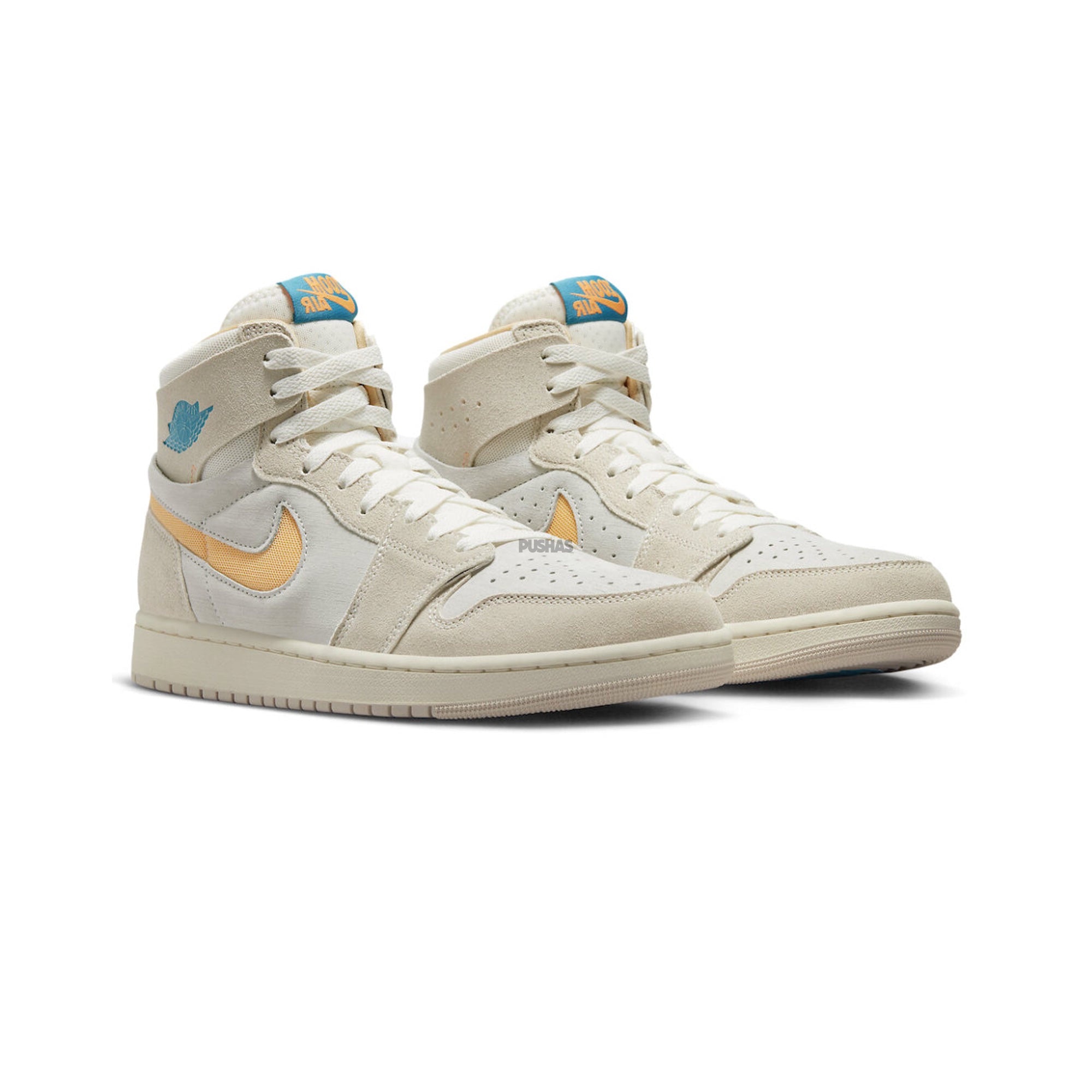 Air Jordan 1 Zoom CMFT 2 'Orewood Brown Bright Citrus Sail' 2023