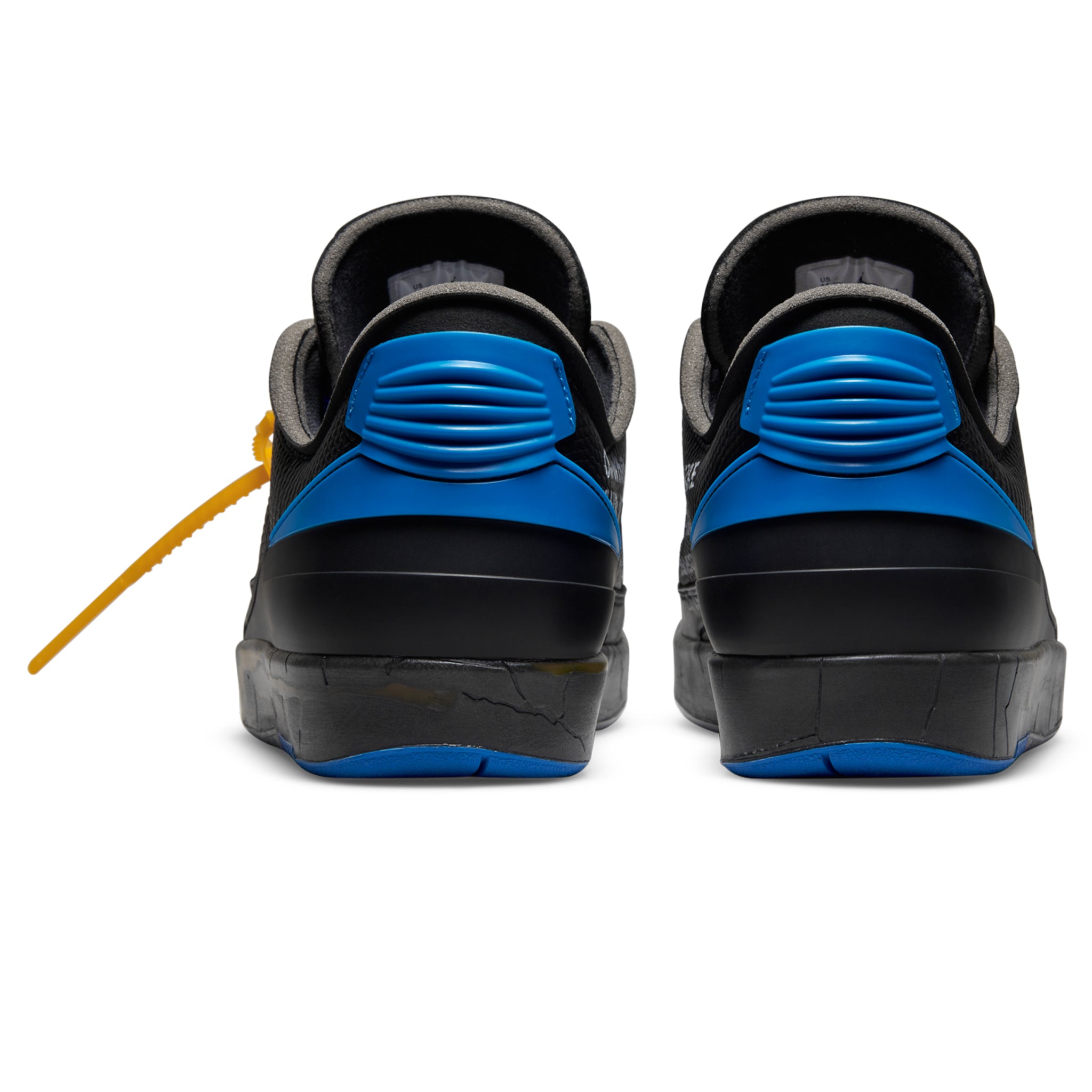 Air Jordan 2 Off-White Retro Low Black Blue - Buy Online