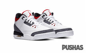 Air Jordan 3 Fire Red Denim GS, Retro 2020