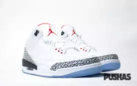 Air Jordan 3 Retro White Cement 'Free Throw Line' (2018) sneakers