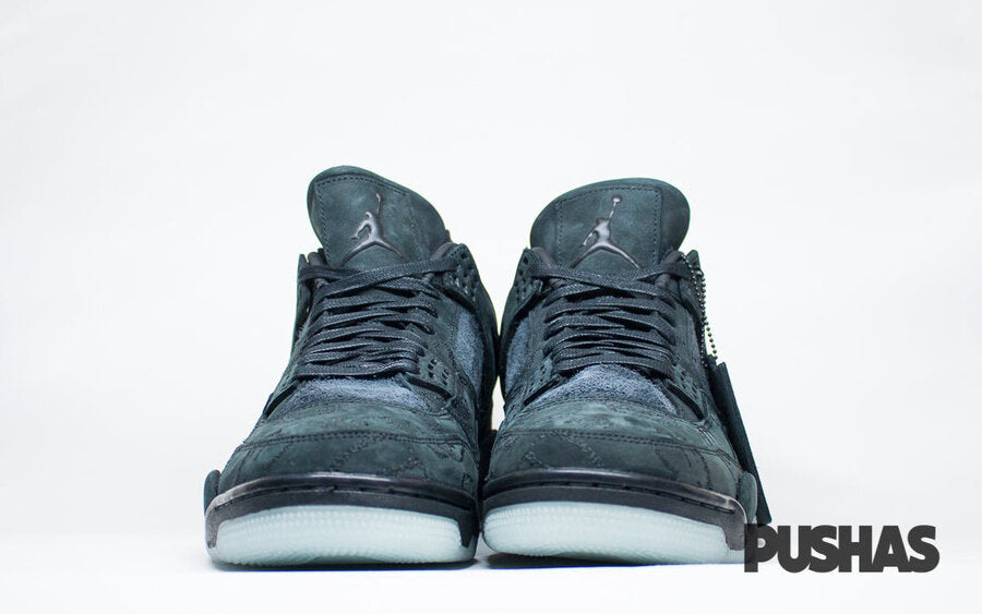 Air Jordan 4 KAWS Black 2017 for Sale.