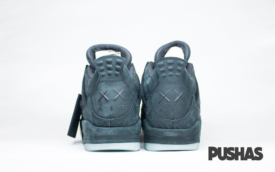 Air Jordan 4 KAWS Black 2017 for Sale.