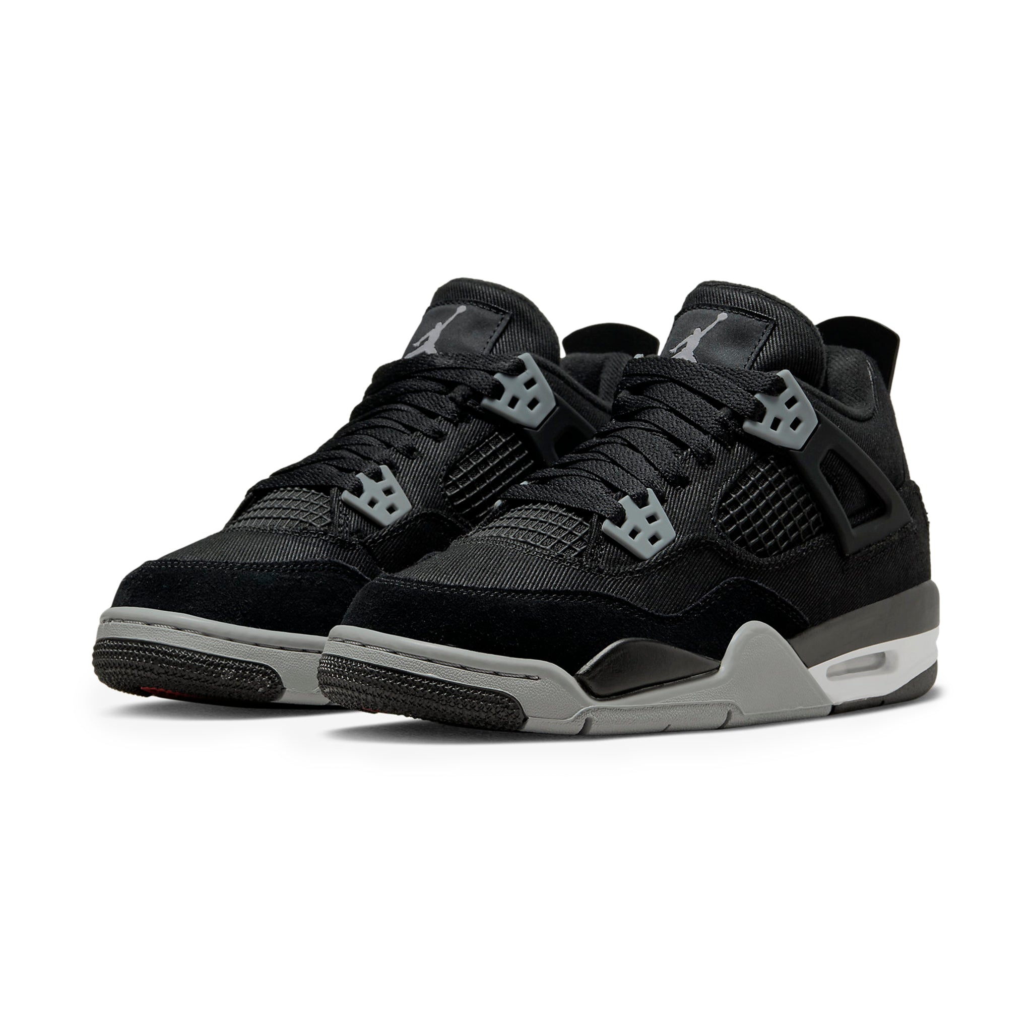 Air Jordan 4 Retro Black Canvas GS - Buy Online