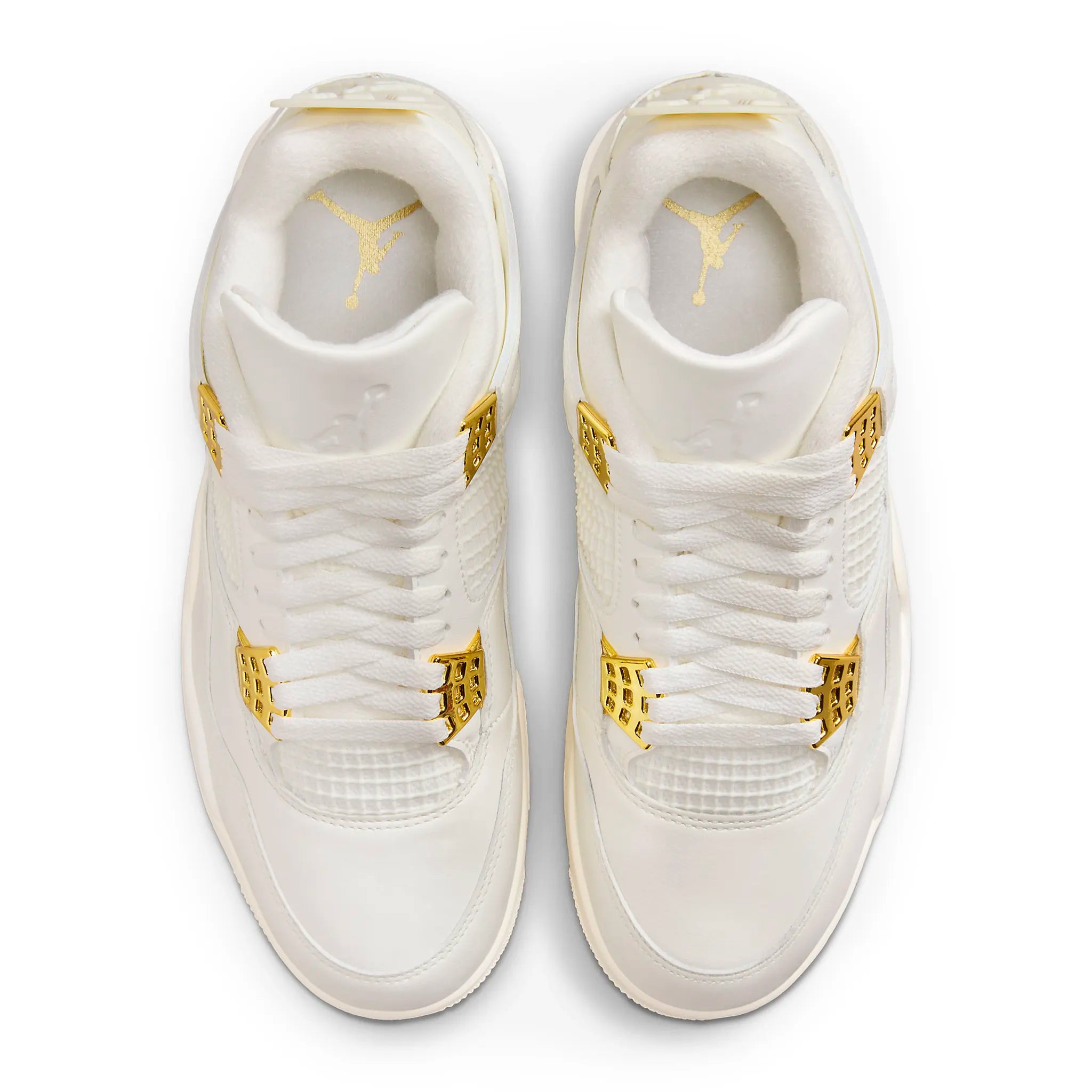 Air Jordan 4 Retro Sail Metallic Gold Women