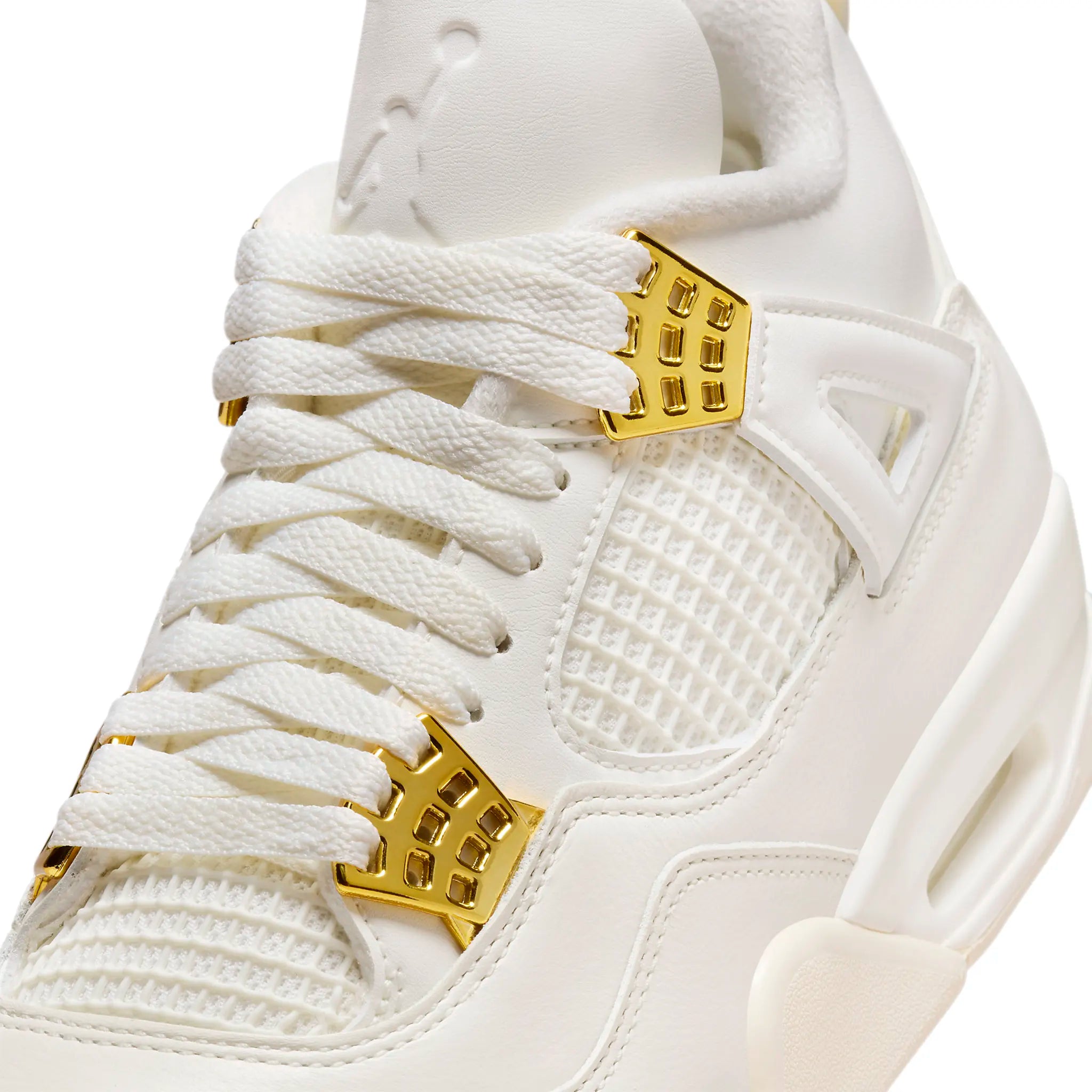 Air Jordan 4 Retro Sail Metallic Gold Women