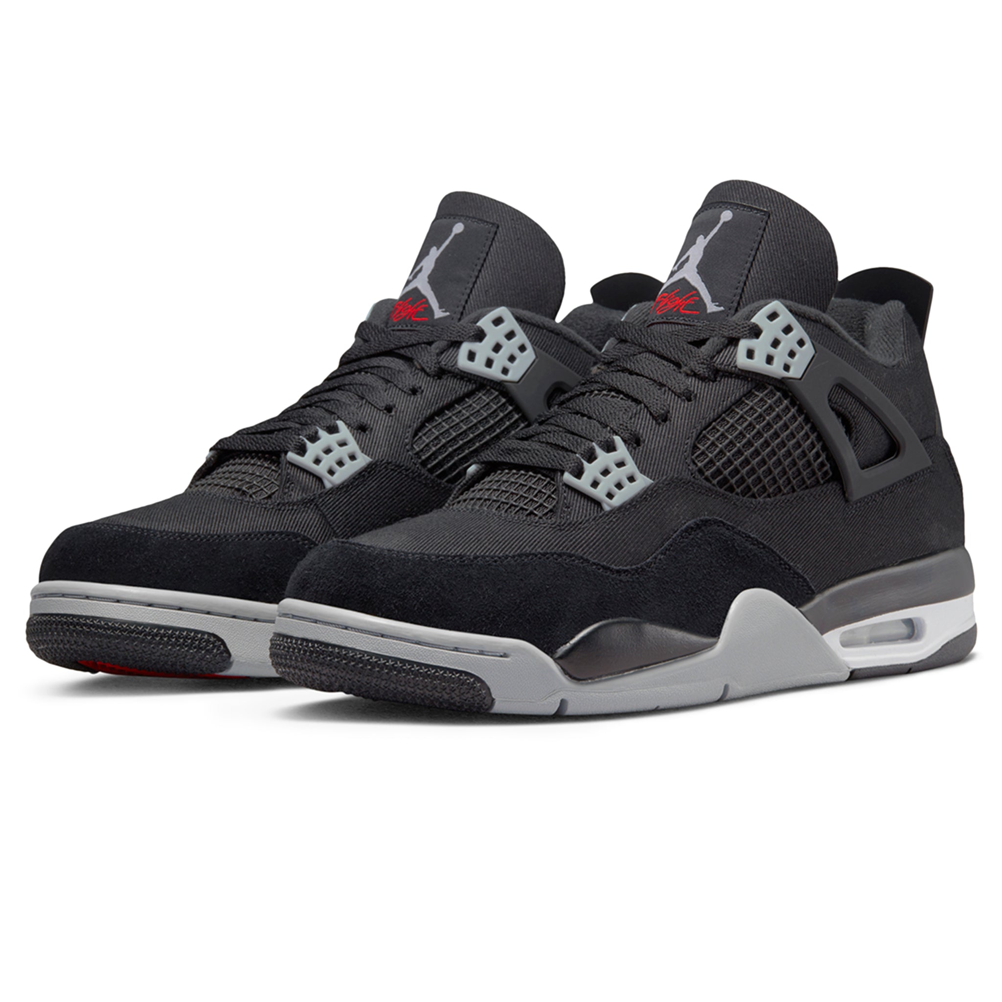 Air Jordan 4 SE Black Canvas sneakers