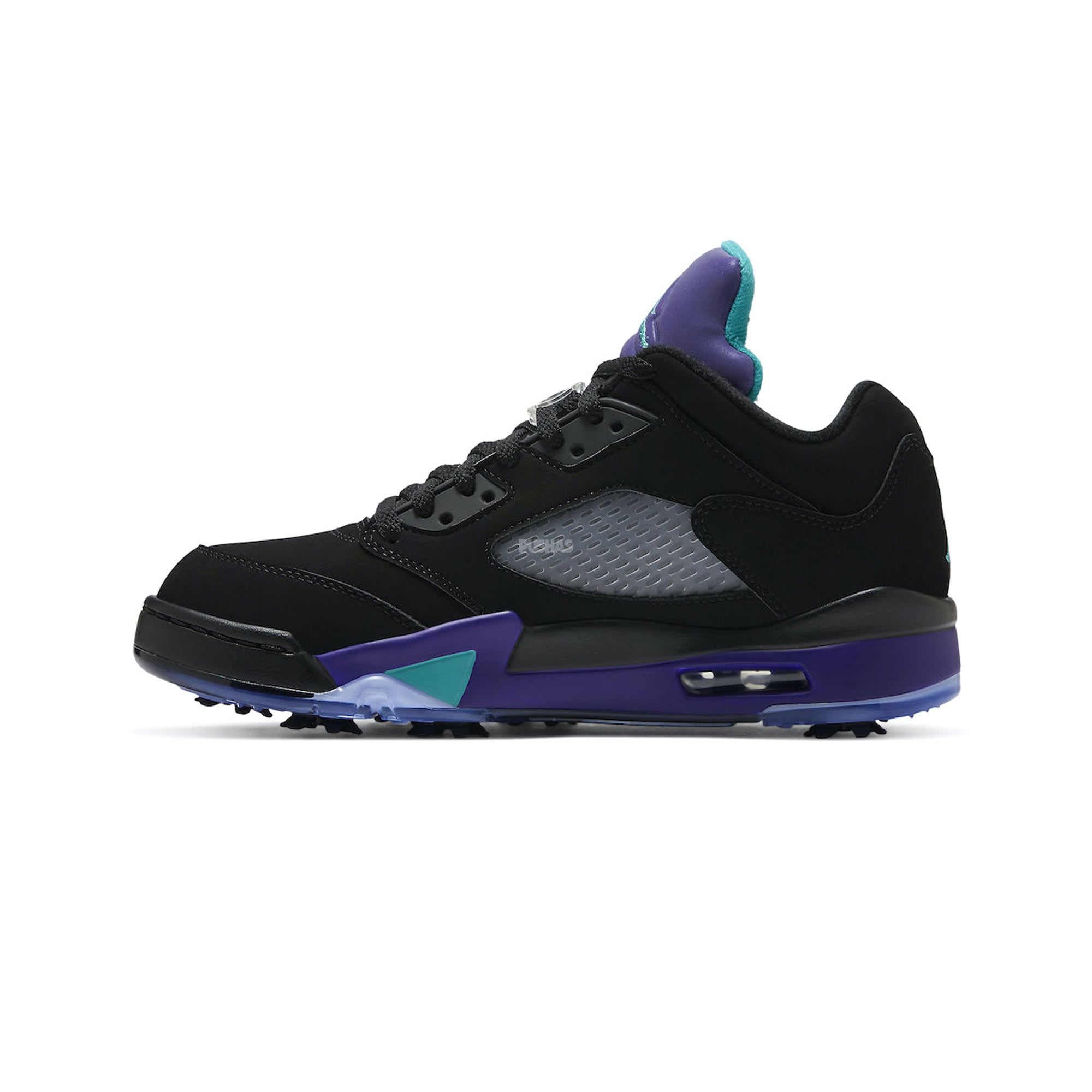 Air Jordan 5 Retro Low Golf Black Grape 2020 shoes