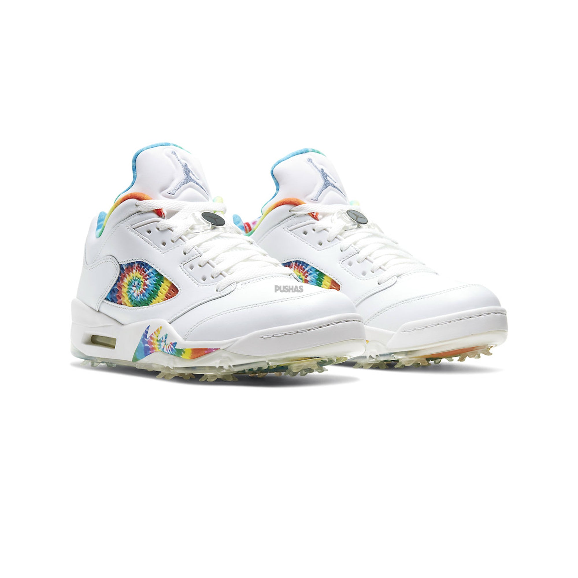 Air Jordan 5 Retro Low Golf 'Tie Dye' 2020 - Trendy and Stylish Golf Shoes.