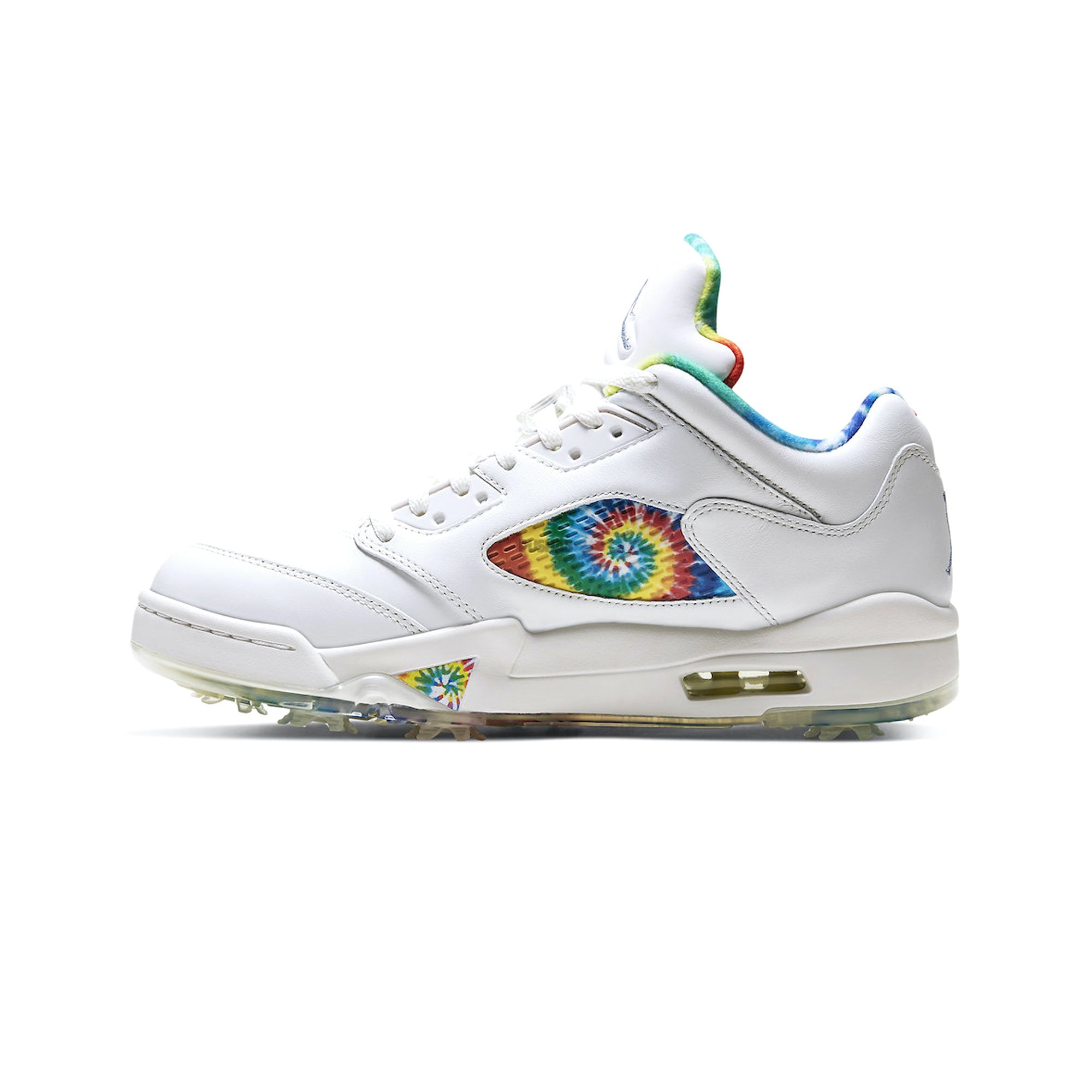 Air Jordan 5 Retro Low Golf 'Tie Dye' 2020 - Trendy and Stylish Golf Shoes.