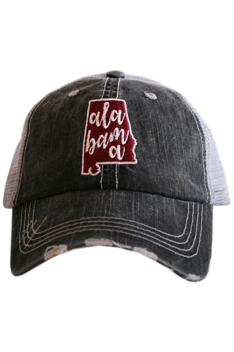 Alabama State Women's Trucker Hats