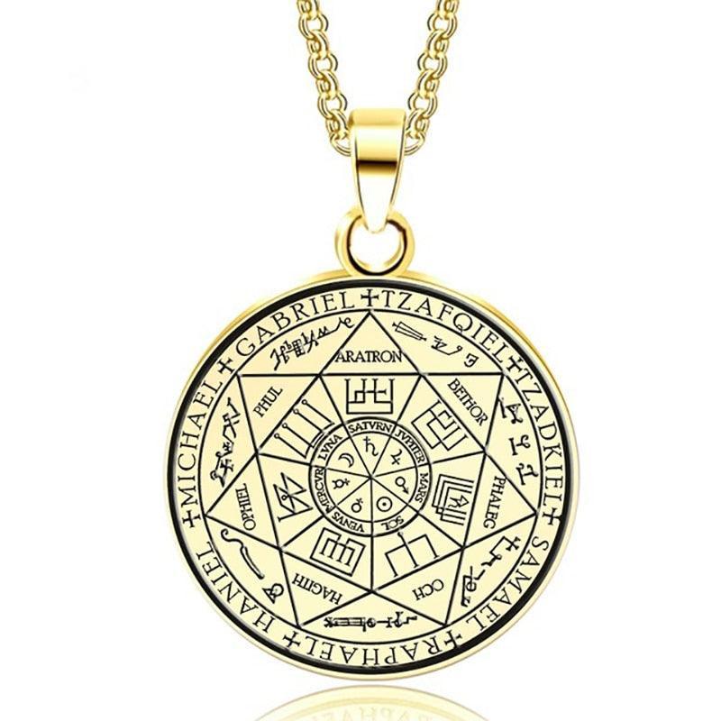 Angelic Pentagram Pendant Necklace