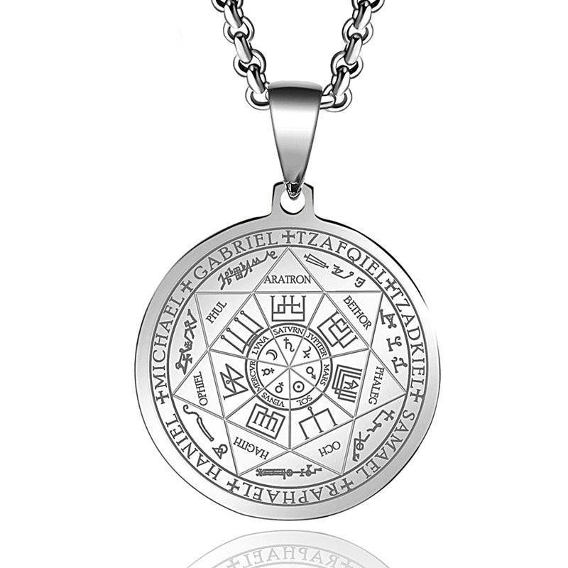 Angelic Pentagram Pendant Necklace