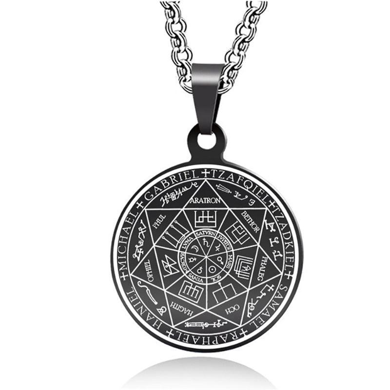 Angelic Pentagram Pendant Necklace