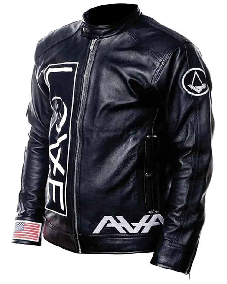 Tom Delonge Leather Jacket by Angels and Airwaves - William Jacket