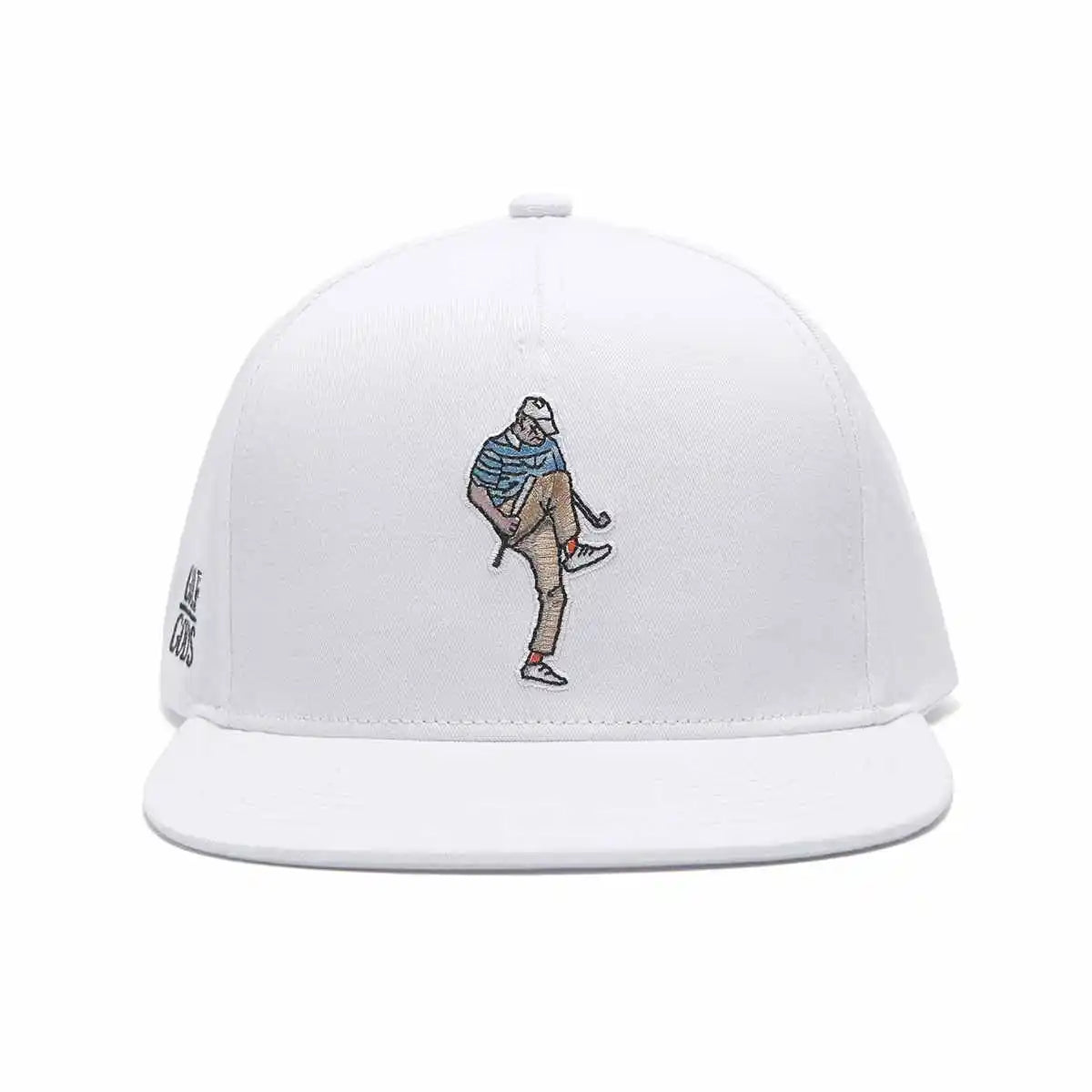 Angry Golfer SnapBack Golf Hat - Flat Brim