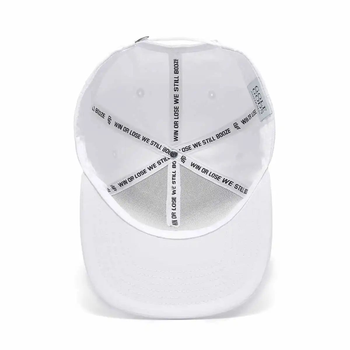 Angry Golfer SnapBack Golf Hat - Flat Brim