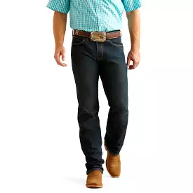 Ariat Men's M4 Ray Blackstone Boot Cut - Mid Rise and Relaxed Fit, with Stretch.