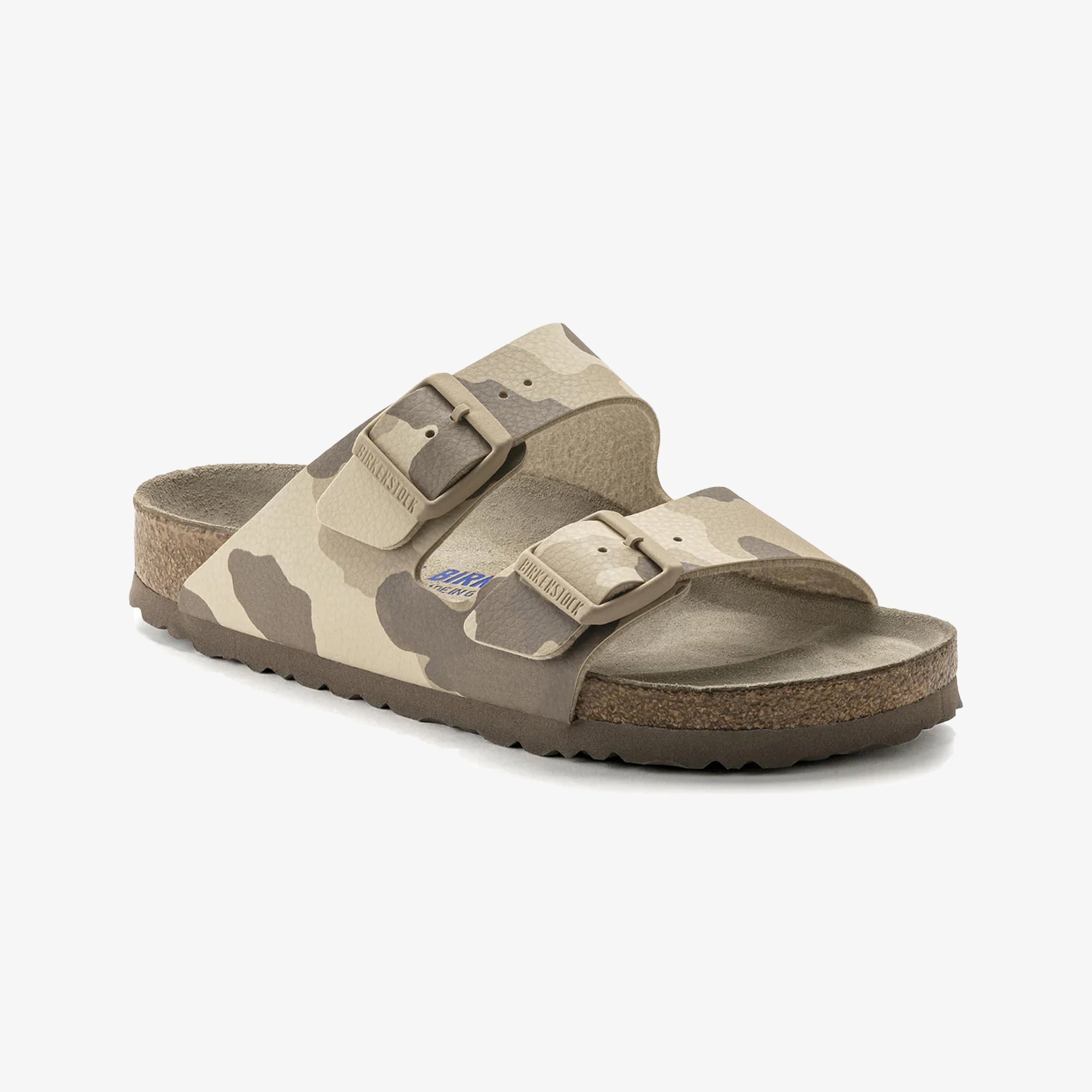 Arizona Sandal - Multi/Desert Soil Grey Soft Footbed Birko-Flor