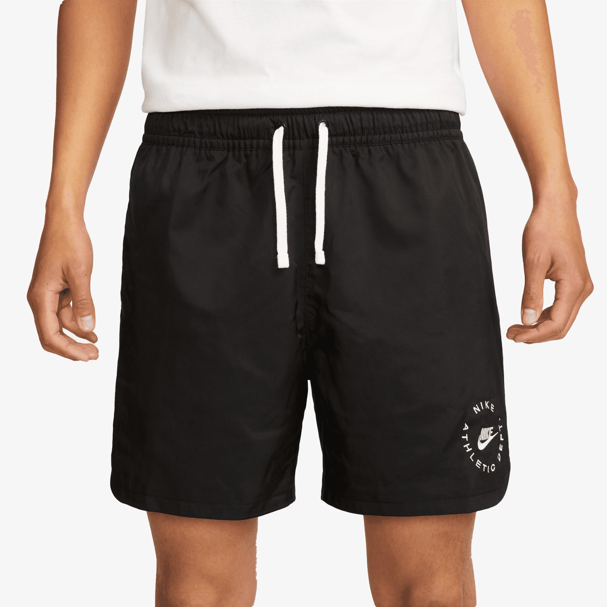 AS M NK WVN LND FLOW SHORT NCP 'BLACK/WHITE' can be rewritten as Nike Woven Land Flow Short NCP Black/White.