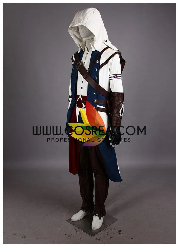 Assassin's Creed III Connor White Version Cosplay Costume