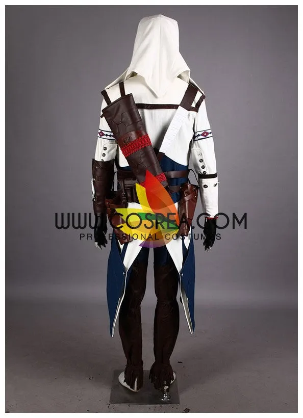 Assassin's Creed III Connor White Version Cosplay Costume