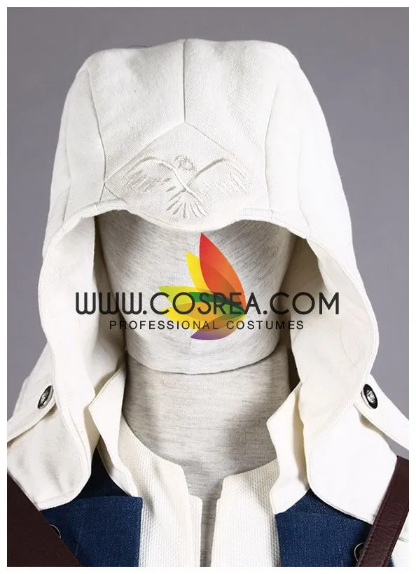 Assassin's Creed III Connor White Version Cosplay Costume