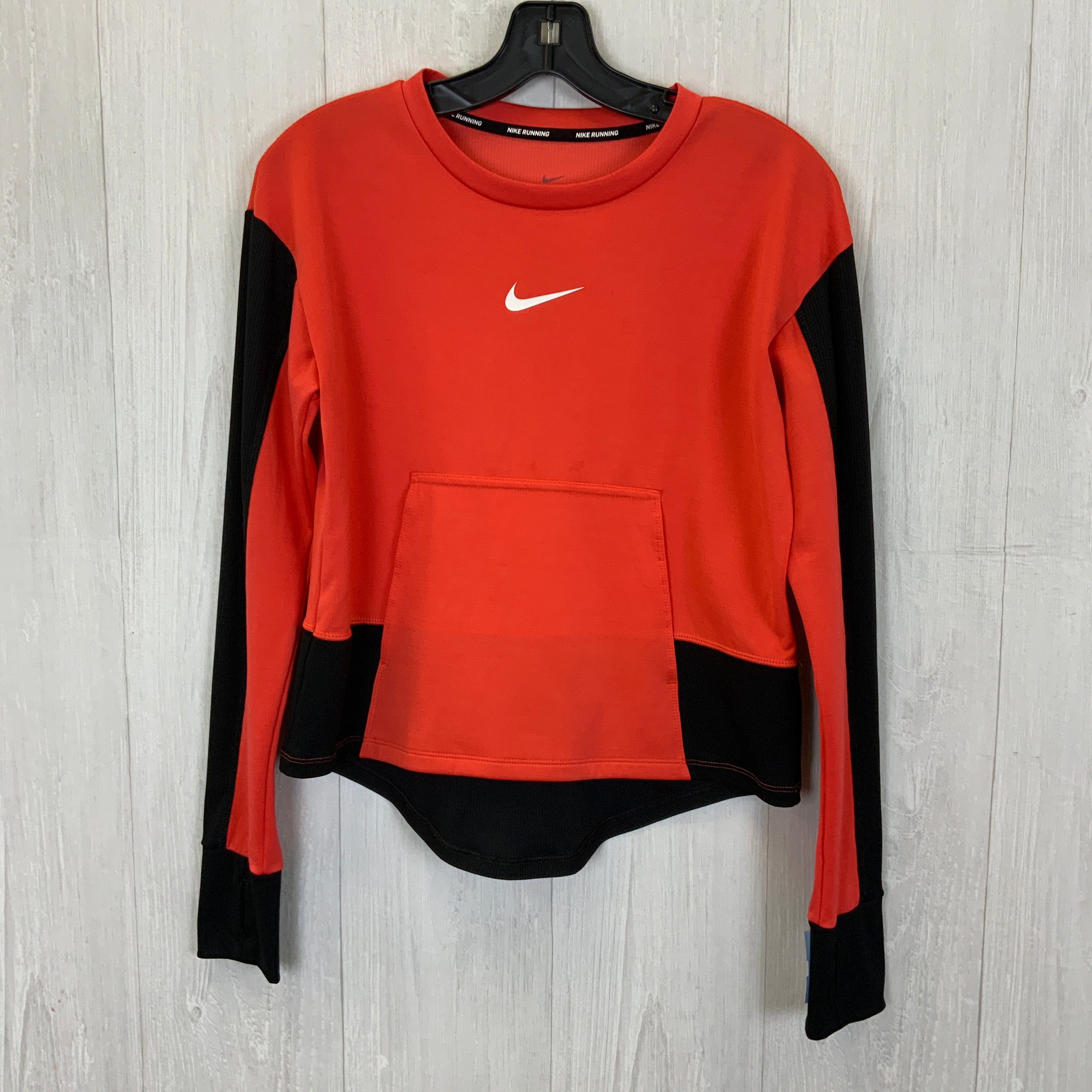 Athletic Top Long Sleeve Crewneck Nike Size S