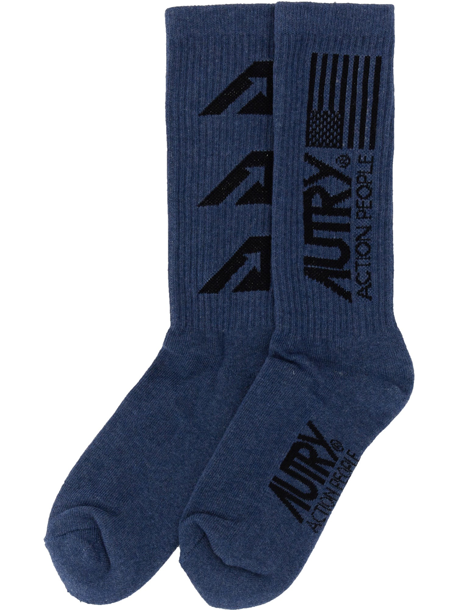 Autry Cotton Sock with Jacquard Logo