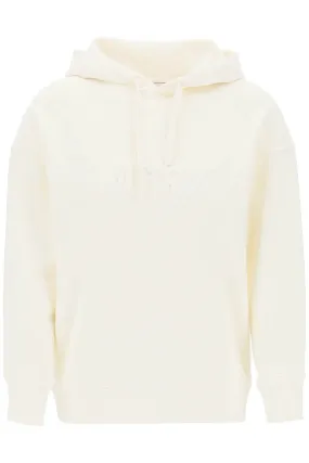 Autry cream hoodie with embossed logo HOPW521S SUOLA for sale.