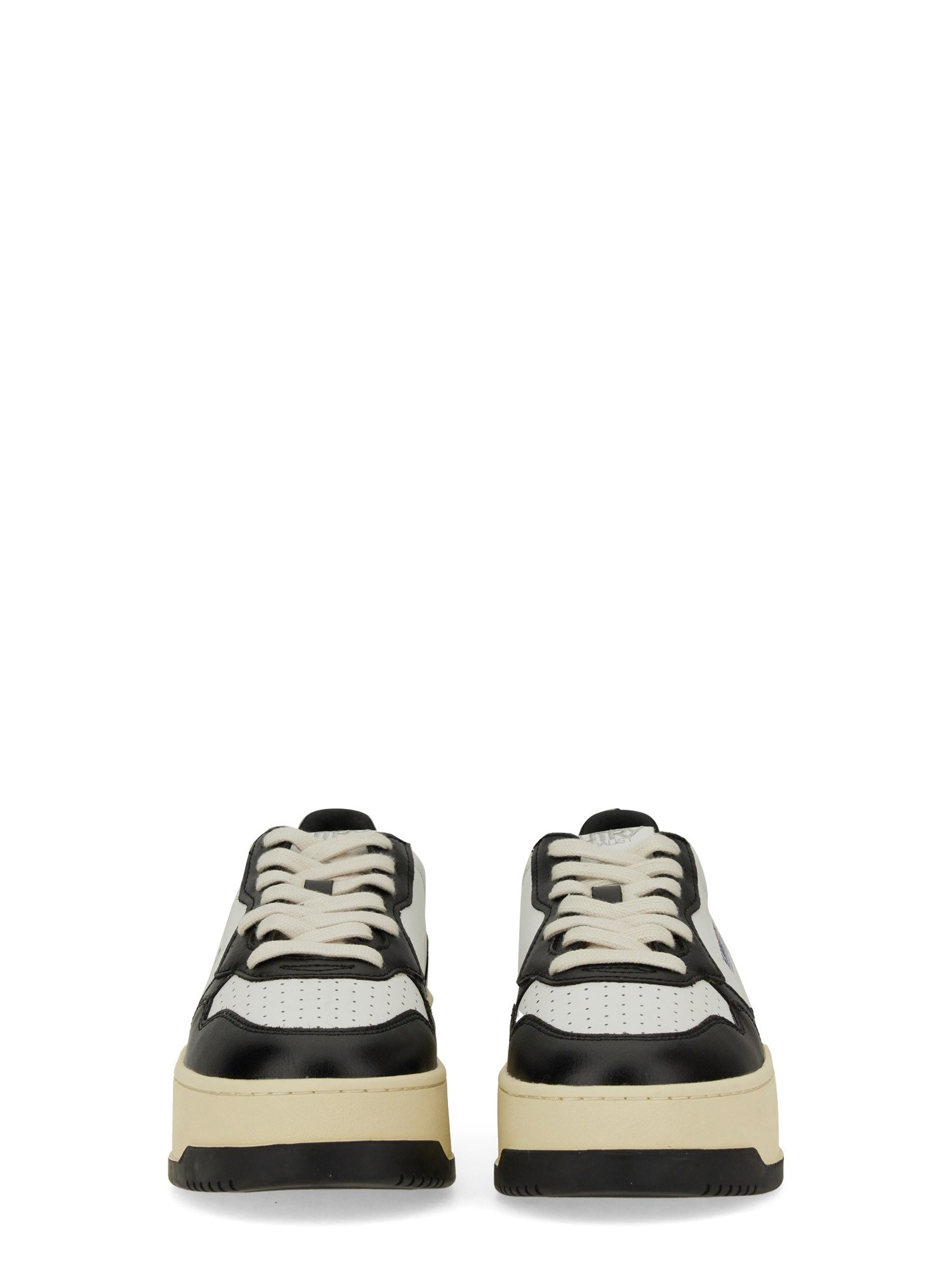 Autry Leather Medalist Platform Low Sneakers