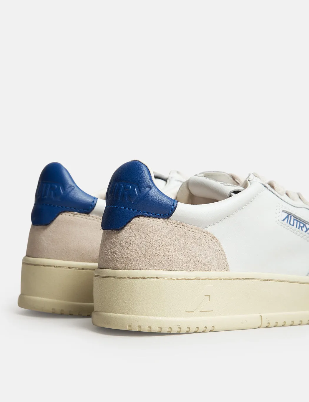 Autry LS34 Trainers (White) - Leather/Suede