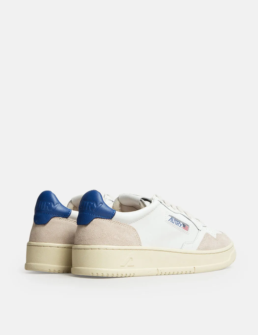 Autry LS34 Trainers (White) - Leather/Suede