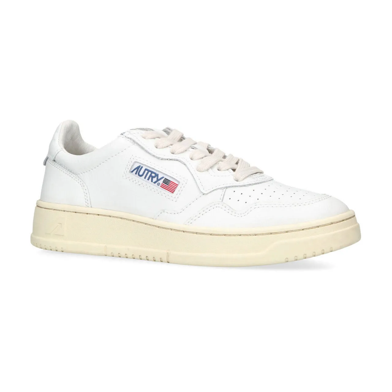 Autry Medalist Low Top Trainer White