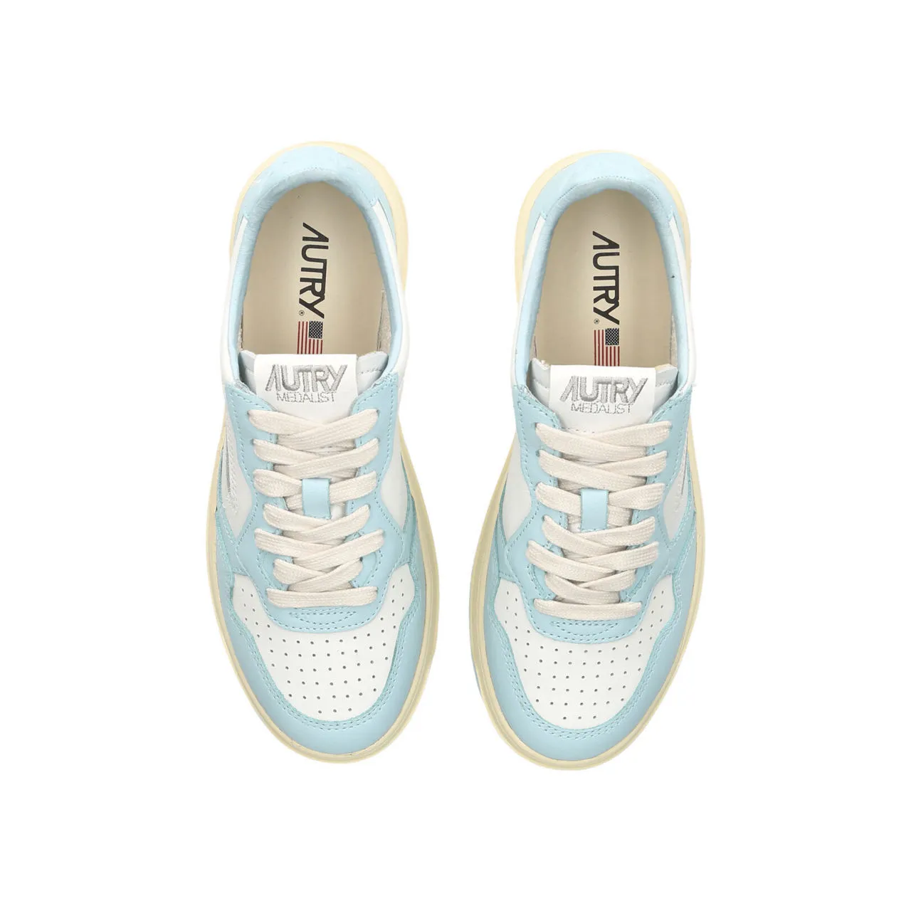 Autry Medalist Low Top Trainers White