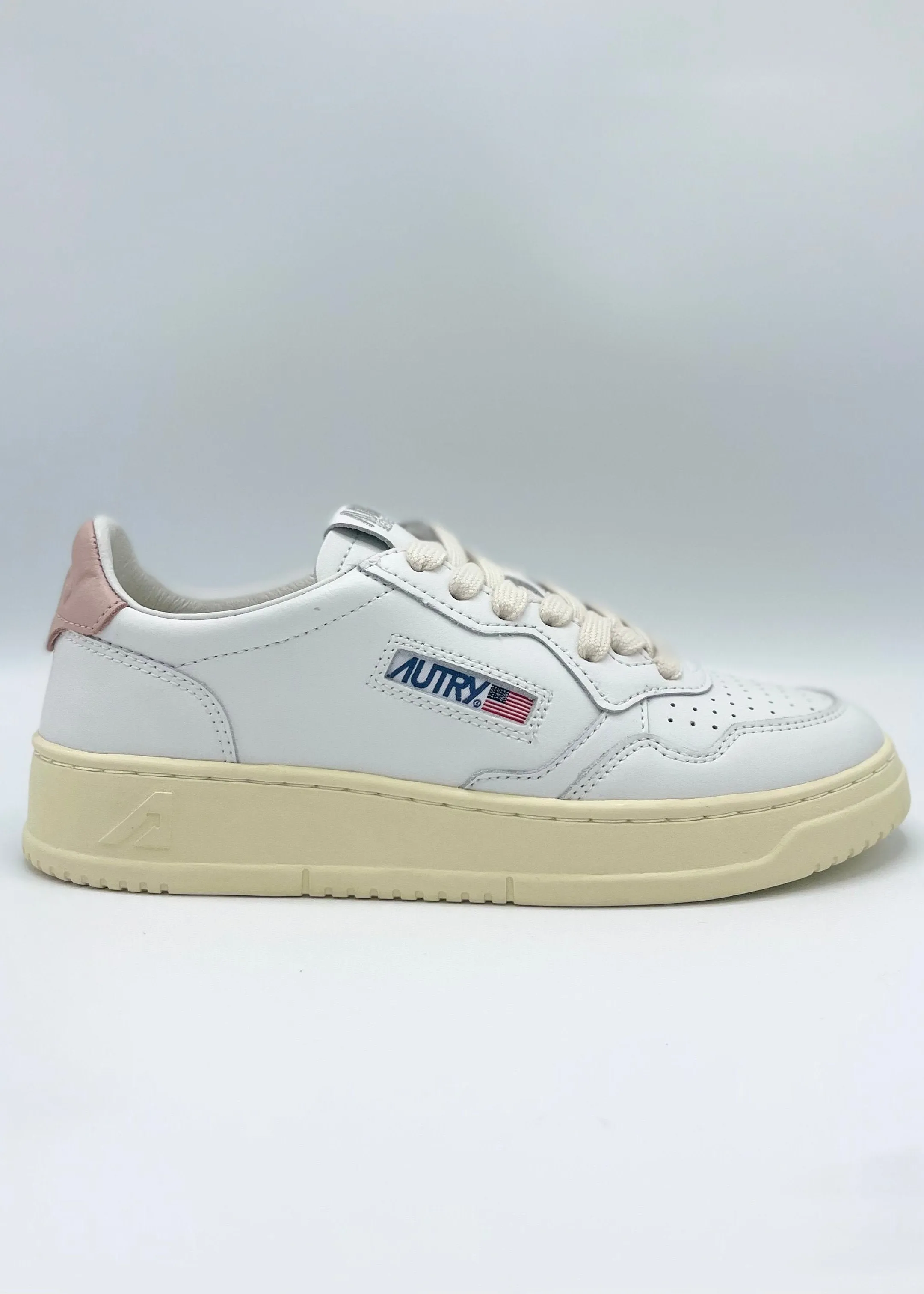 Autry Medalist White Pink Sneaker