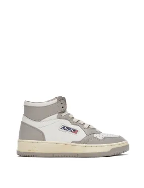 Autry Mid Trainers White / Vapour - Shop Now