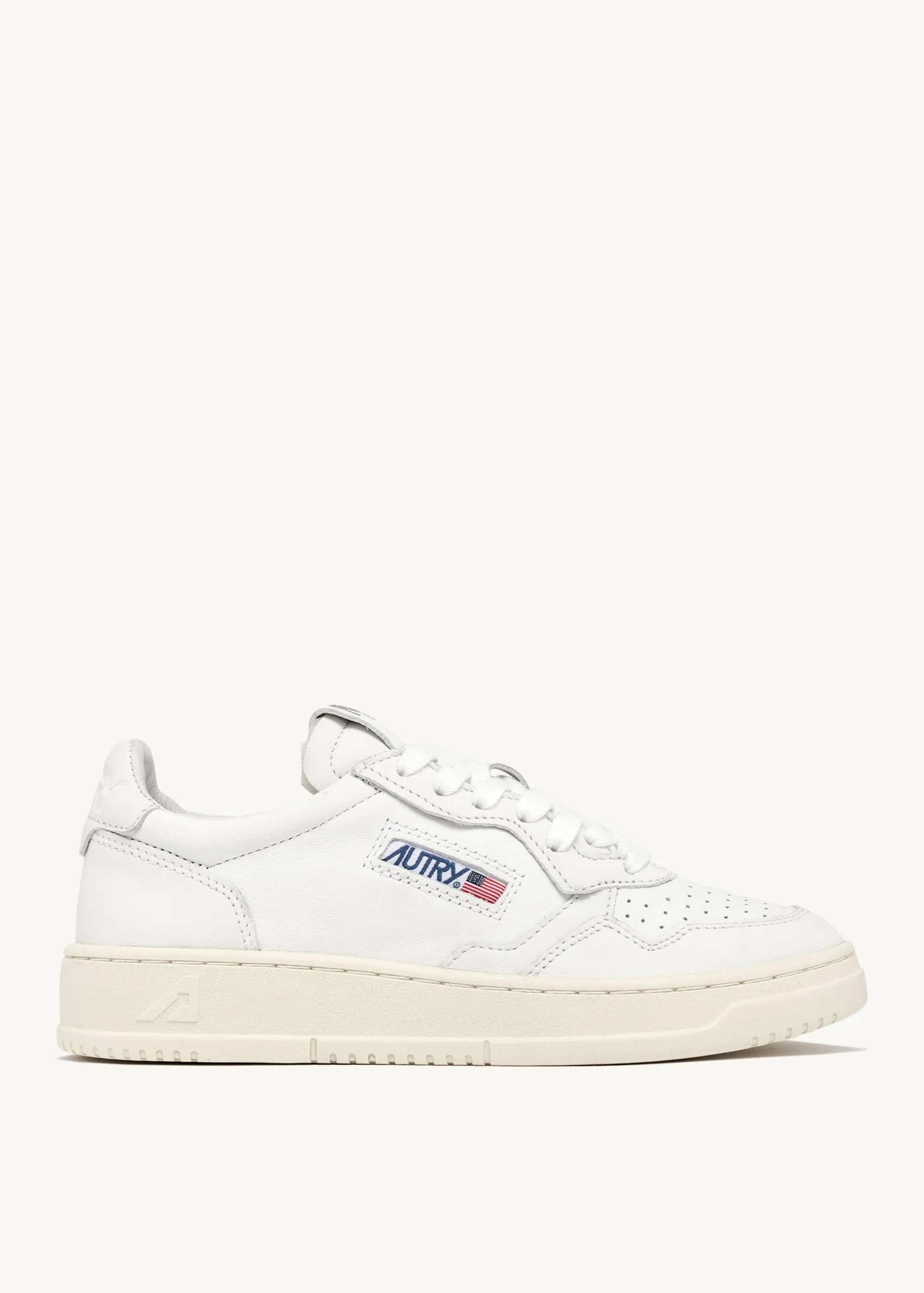 Autry White Medalist Low Sneaker