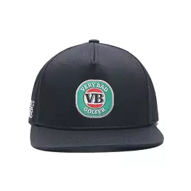 Bad Golfer Black SnapBack Golf Hat - Flat Brim